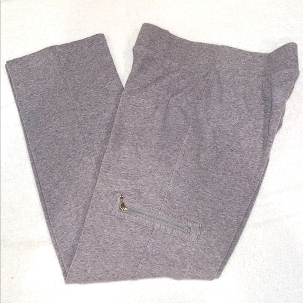 LAURA ASHLEY Gray sweatpants.